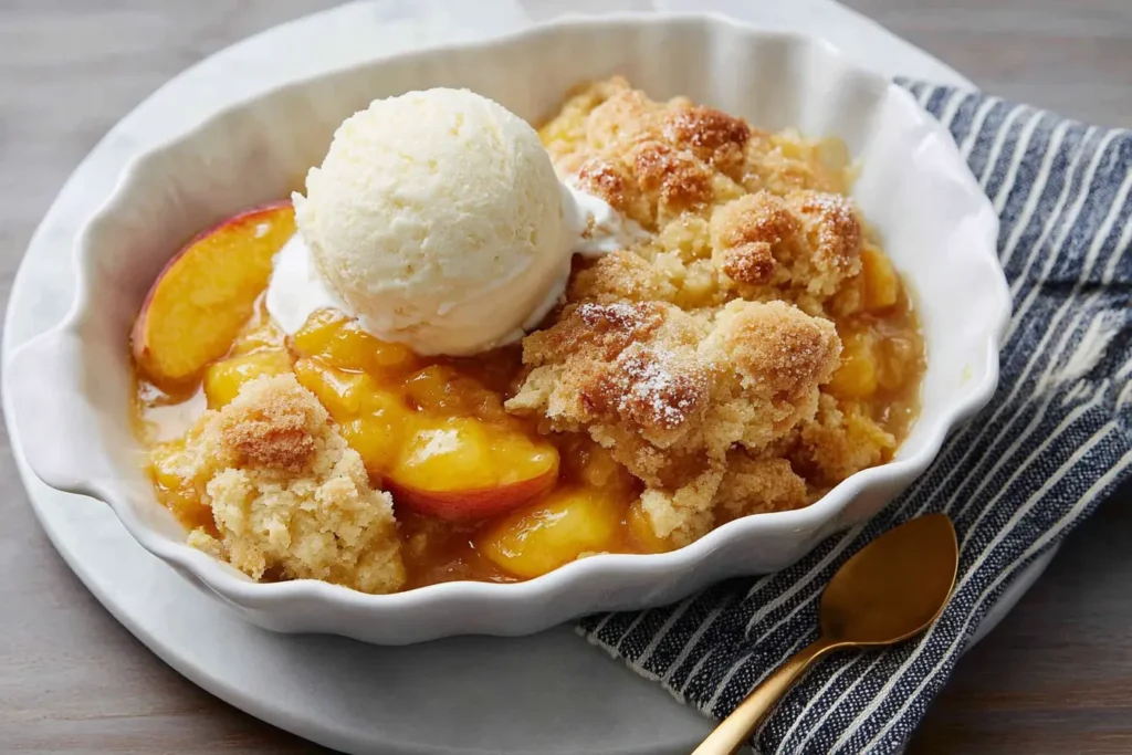 peach cobbler recipe