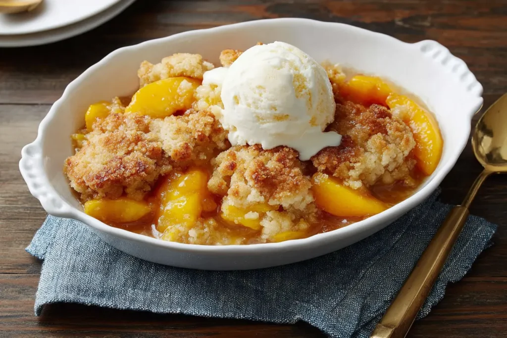 peach cobbler recipe